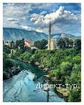 День 5 - Отдых на Адриатическом море Хорватии - Мостар - водопад Кравица - Плитвицкие озёра