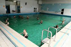 group treatment in pool